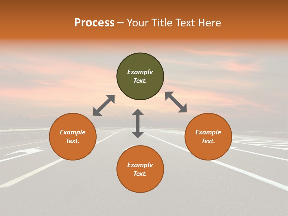 Country Dark Mountain PowerPoint Template