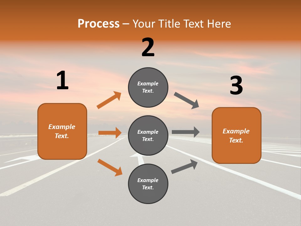 Country Dark Mountain PowerPoint Template