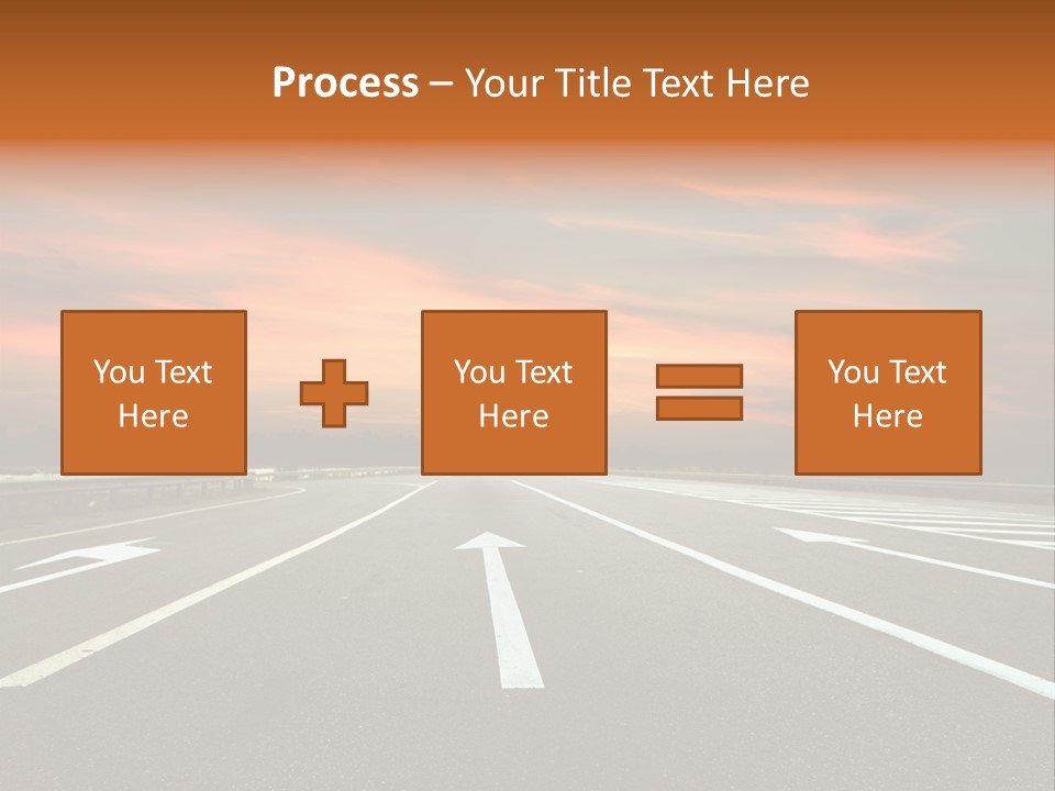 Country Dark Mountain PowerPoint Template