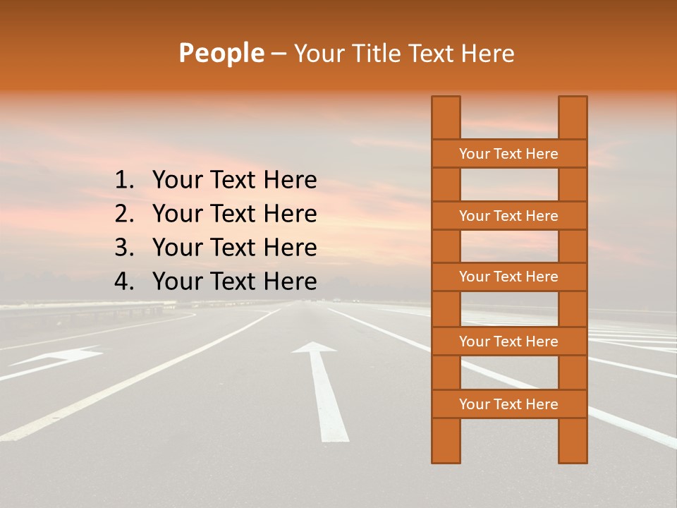 Country Dark Mountain PowerPoint Template