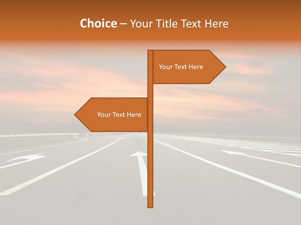 Country Dark Mountain PowerPoint Template