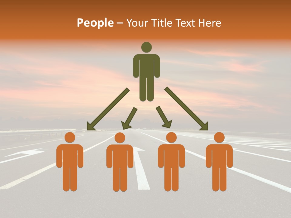 Country Dark Mountain PowerPoint Template