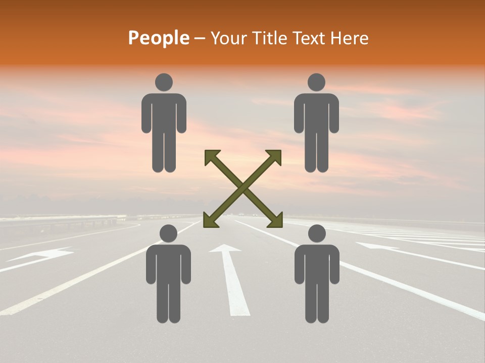 Country Dark Mountain PowerPoint Template