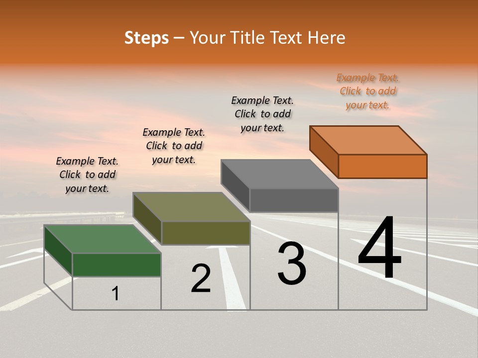 Country Dark Mountain PowerPoint Template