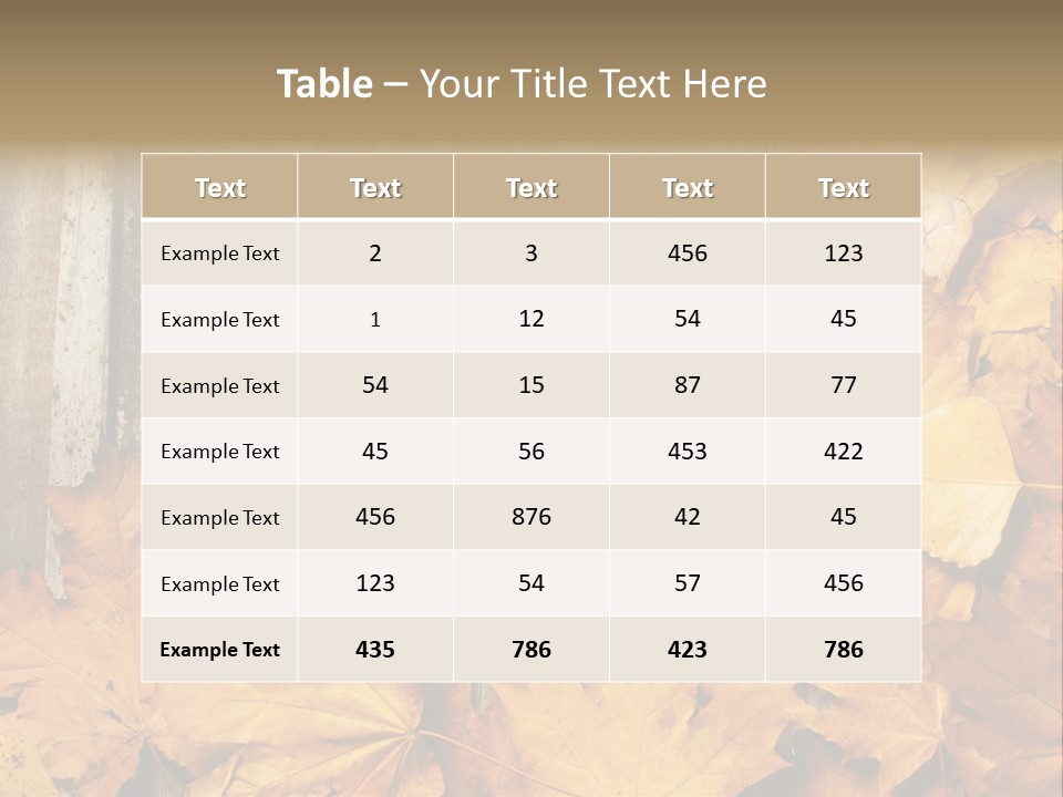 Detail Border Title PowerPoint Template
