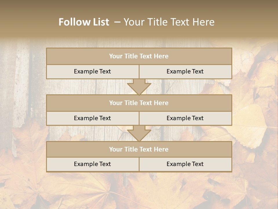 Detail Border Title PowerPoint Template