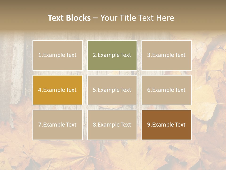 Detail Border Title PowerPoint Template