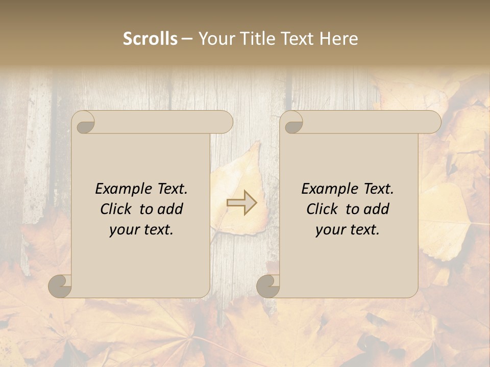 Detail Border Title PowerPoint Template