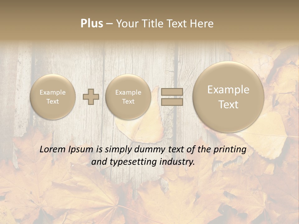 Detail Border Title PowerPoint Template