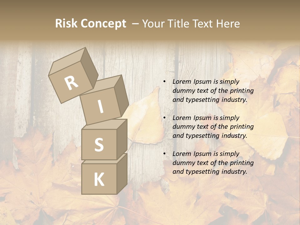 Detail Border Title PowerPoint Template