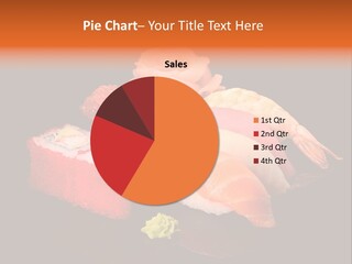 Plate Wasabi Greens PowerPoint Template