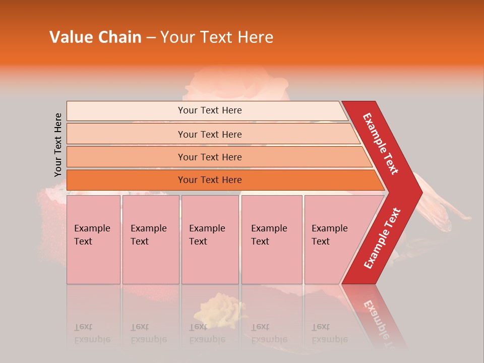 Plate Wasabi Greens PowerPoint Template