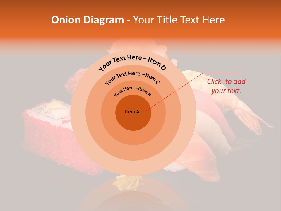 Plate Wasabi Greens PowerPoint Template