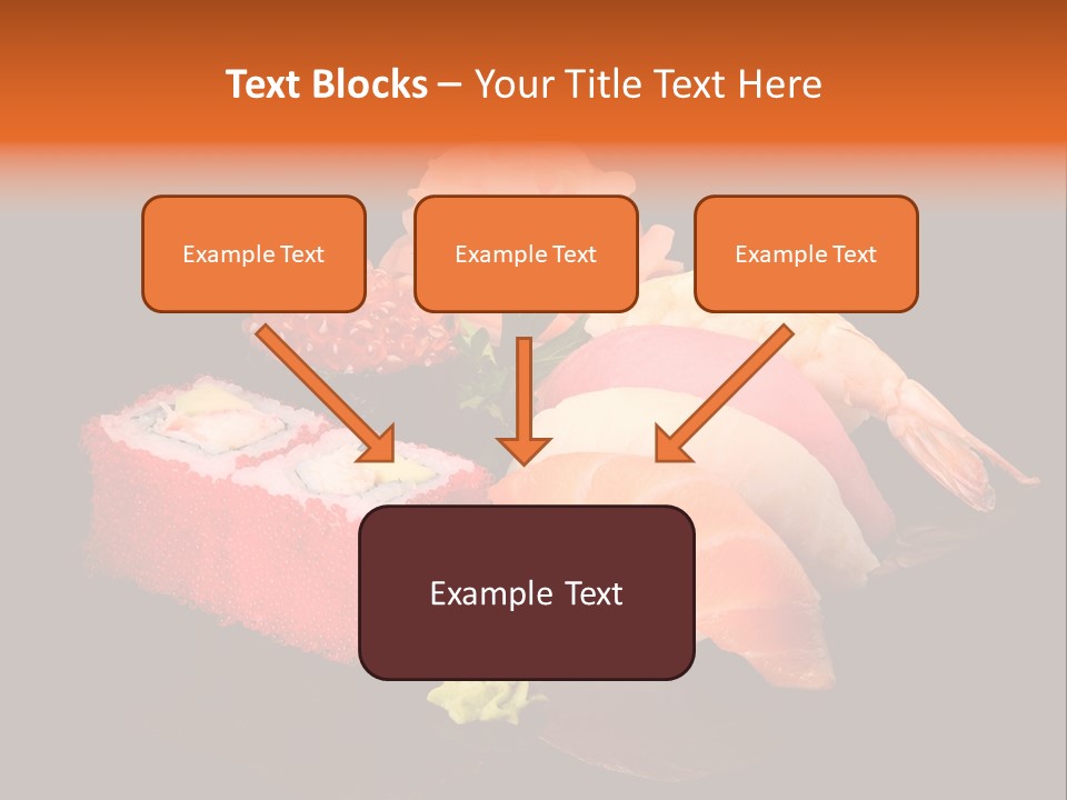 Plate Wasabi Greens PowerPoint Template