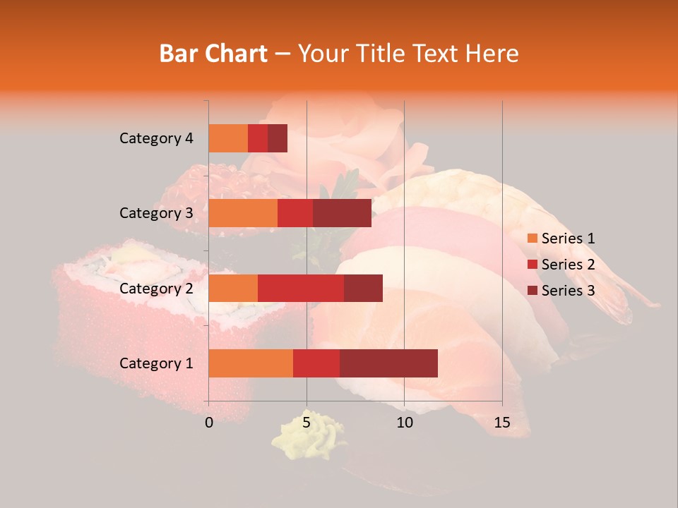 Plate Wasabi Greens PowerPoint Template