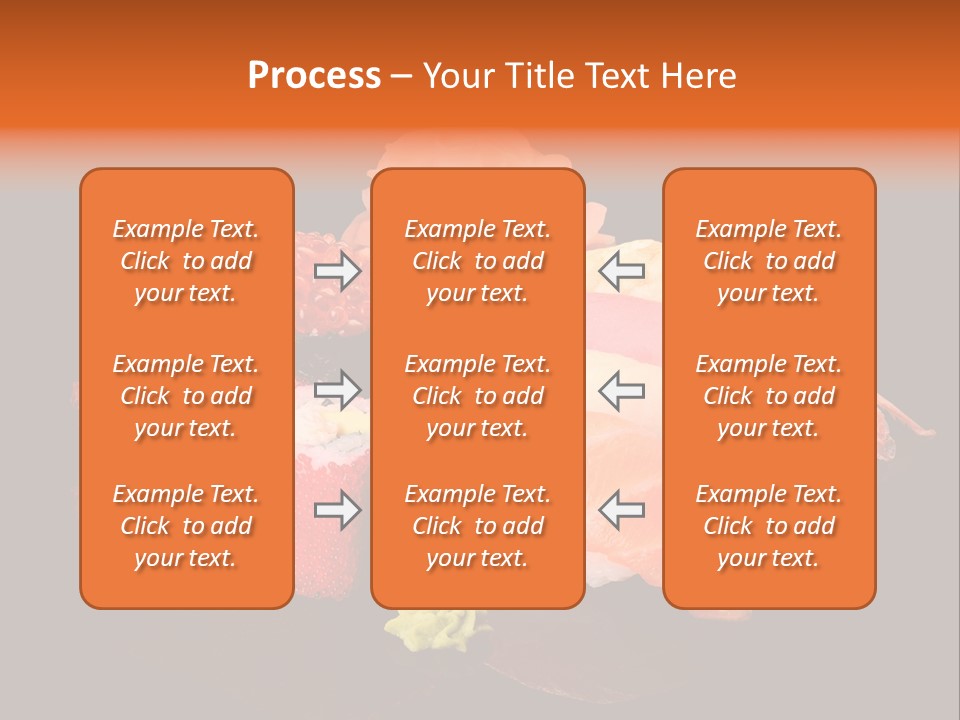 Plate Wasabi Greens PowerPoint Template