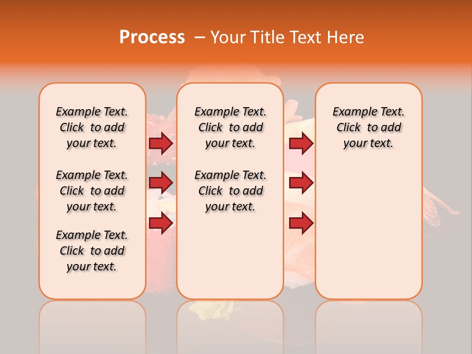 Plate Wasabi Greens PowerPoint Template