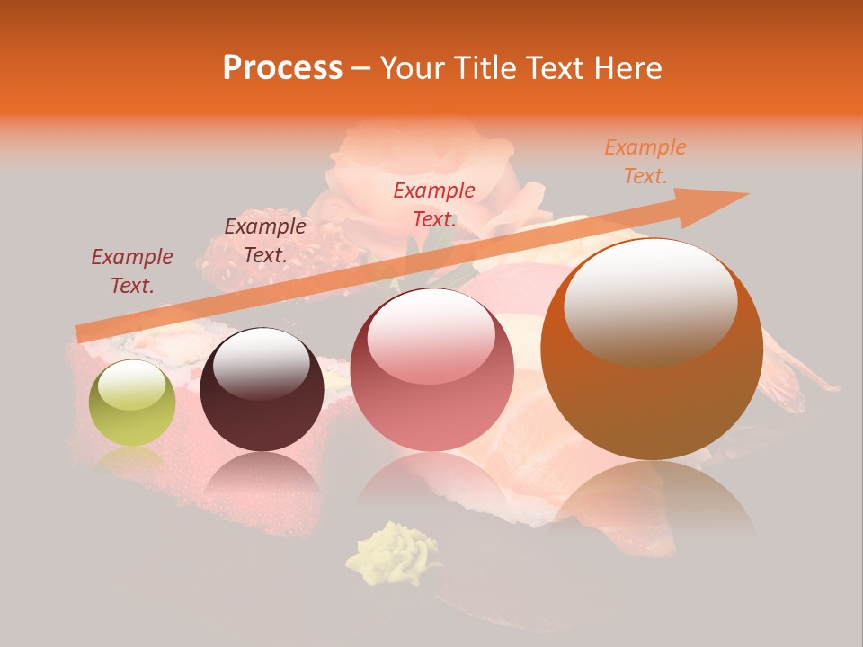 Plate Wasabi Greens PowerPoint Template