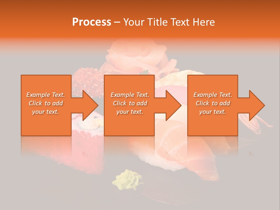 Plate Wasabi Greens PowerPoint Template