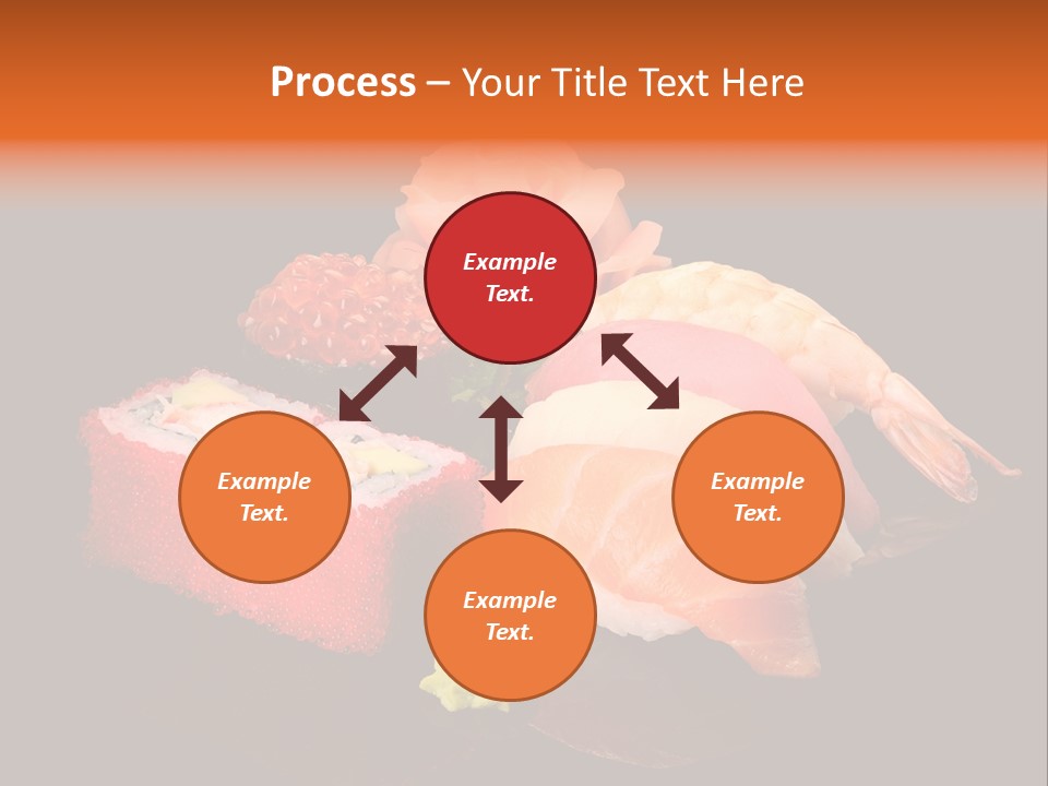 Plate Wasabi Greens PowerPoint Template