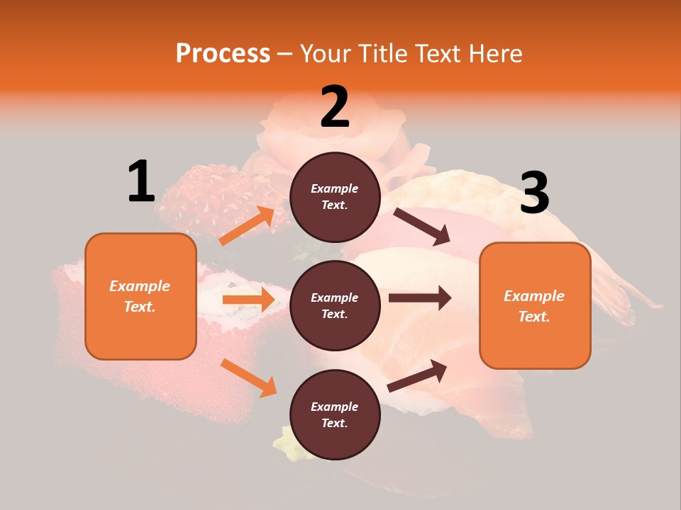 Plate Wasabi Greens PowerPoint Template
