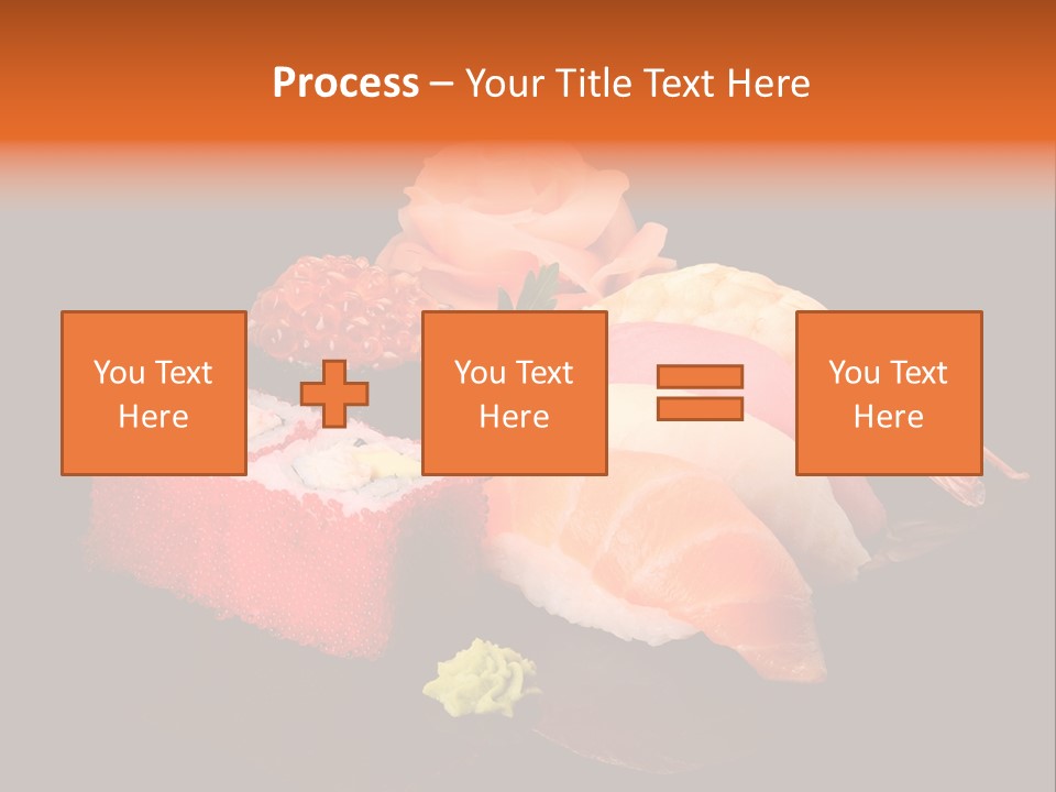 Plate Wasabi Greens PowerPoint Template