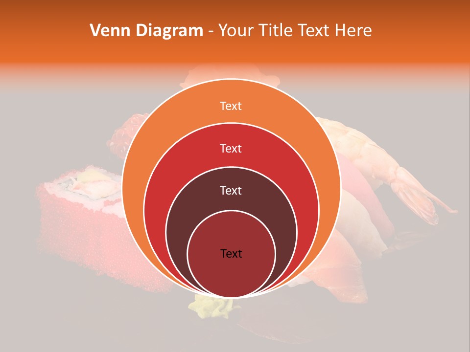 Plate Wasabi Greens PowerPoint Template