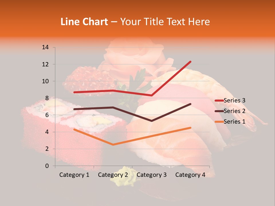 Plate Wasabi Greens PowerPoint Template