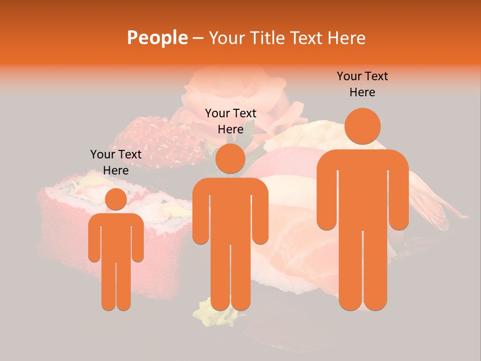 Plate Wasabi Greens PowerPoint Template