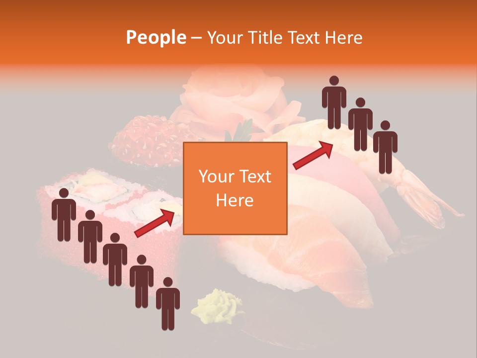 Plate Wasabi Greens PowerPoint Template