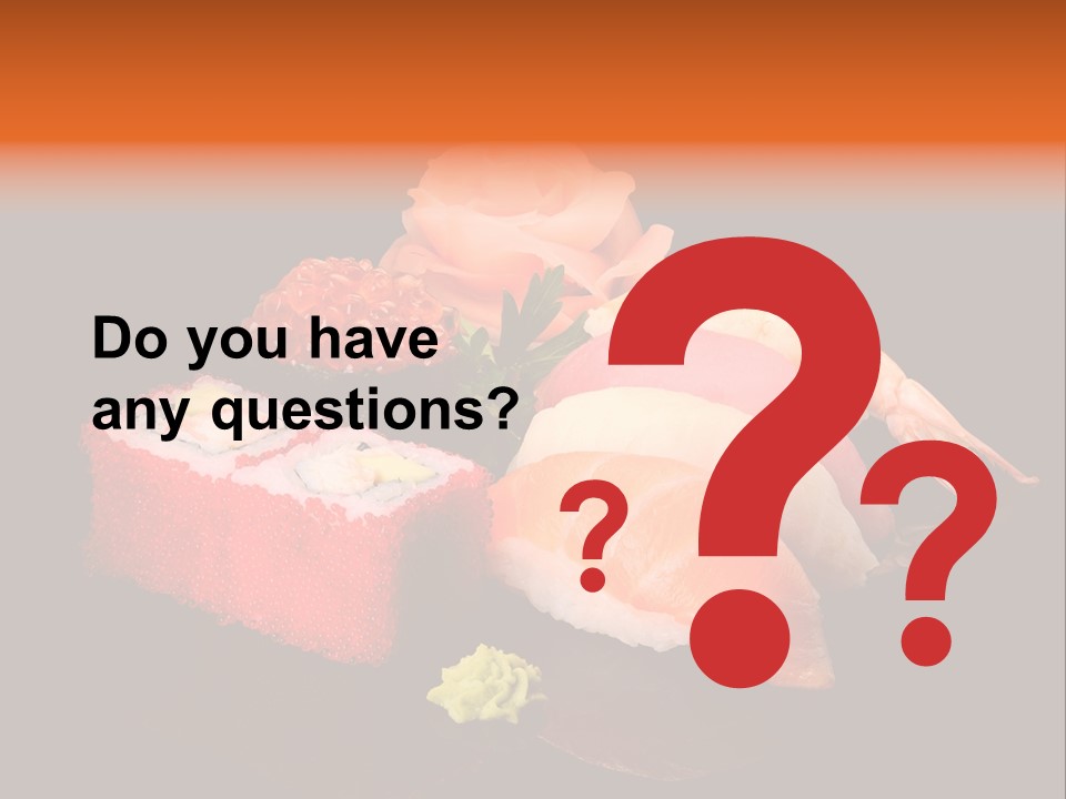 Plate Wasabi Greens PowerPoint Template