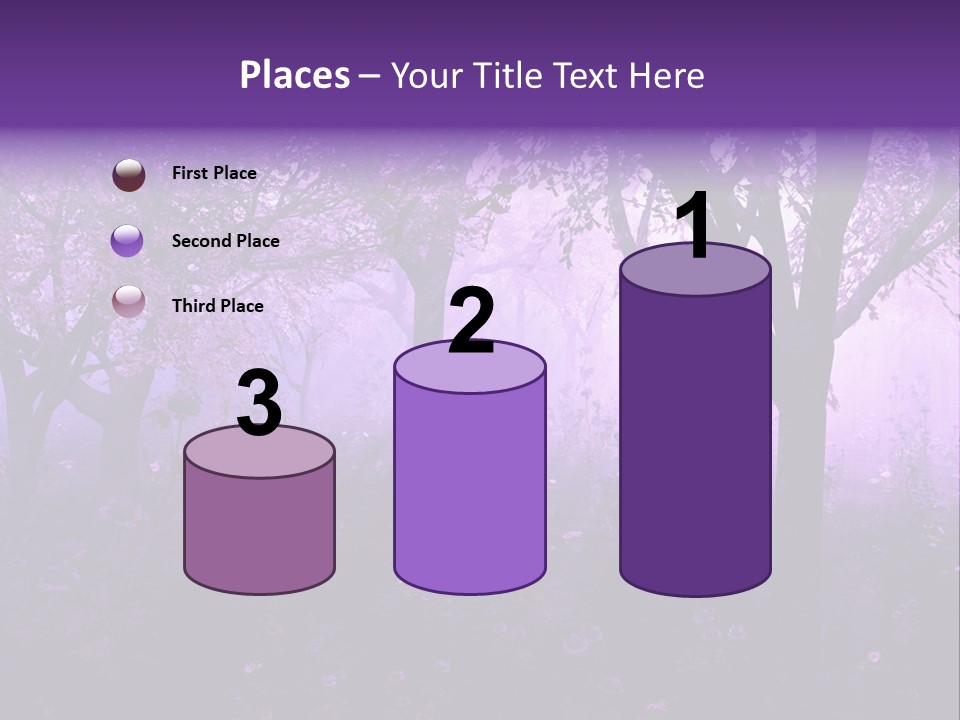 Serene Foggy Hazy PowerPoint Template