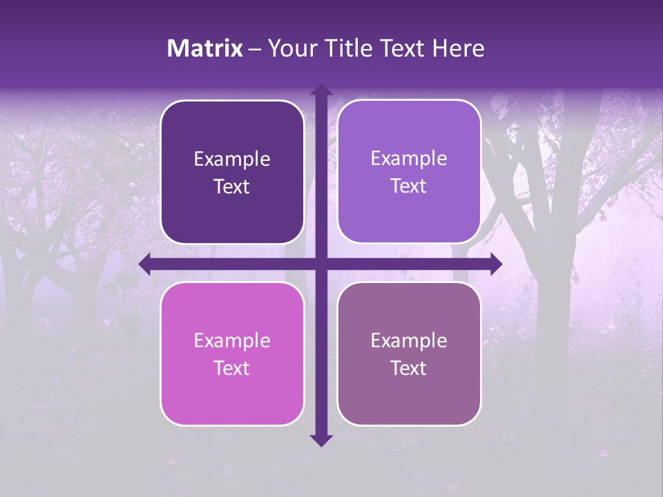 Serene Foggy Hazy PowerPoint Template