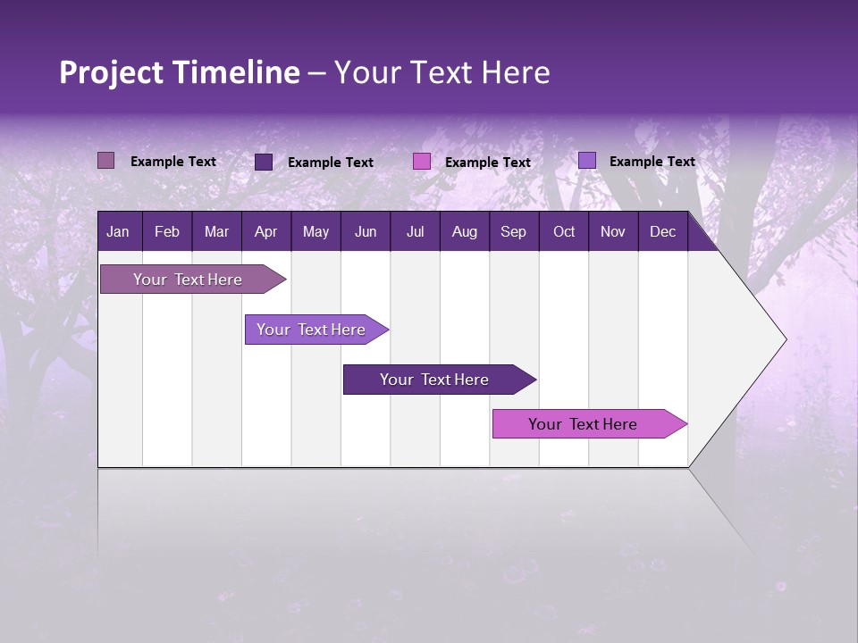 Serene Foggy Hazy PowerPoint Template