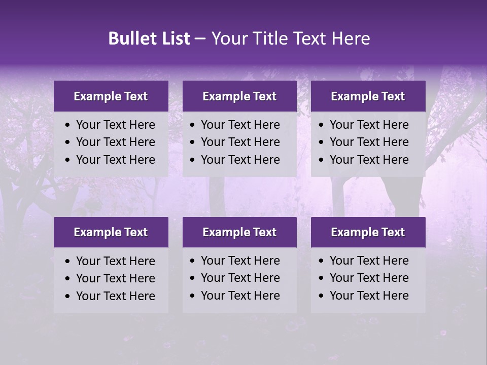 Serene Foggy Hazy PowerPoint Template