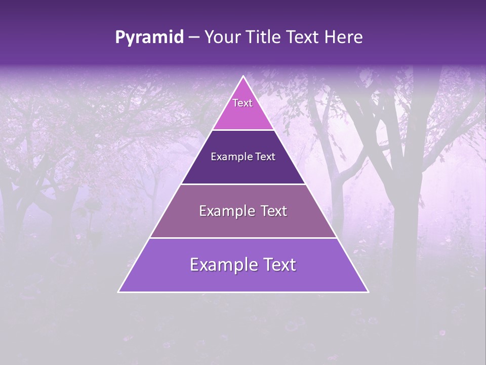 Serene Foggy Hazy PowerPoint Template