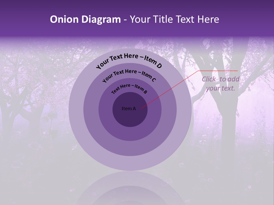 Serene Foggy Hazy PowerPoint Template