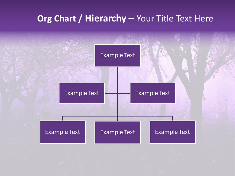 Serene Foggy Hazy PowerPoint Template