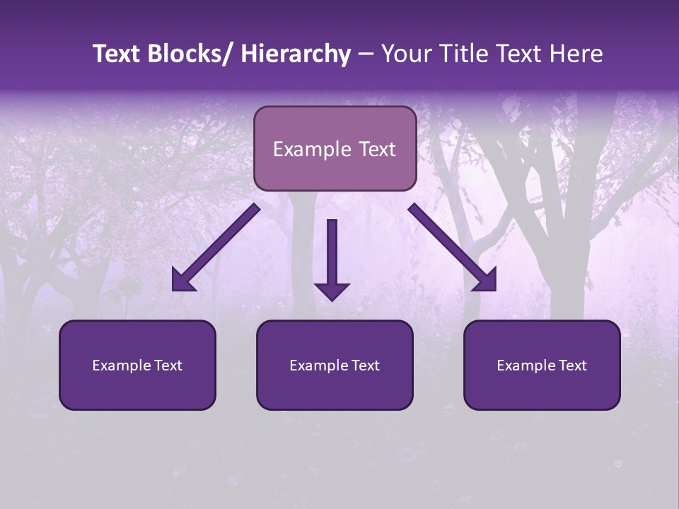 Serene Foggy Hazy PowerPoint Template