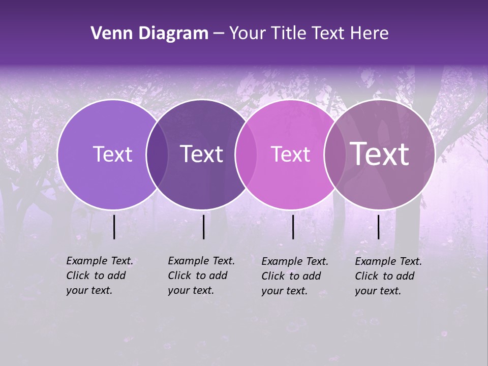 Serene Foggy Hazy PowerPoint Template