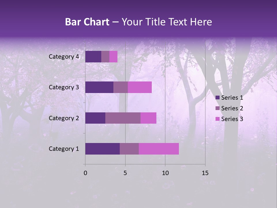 Serene Foggy Hazy PowerPoint Template