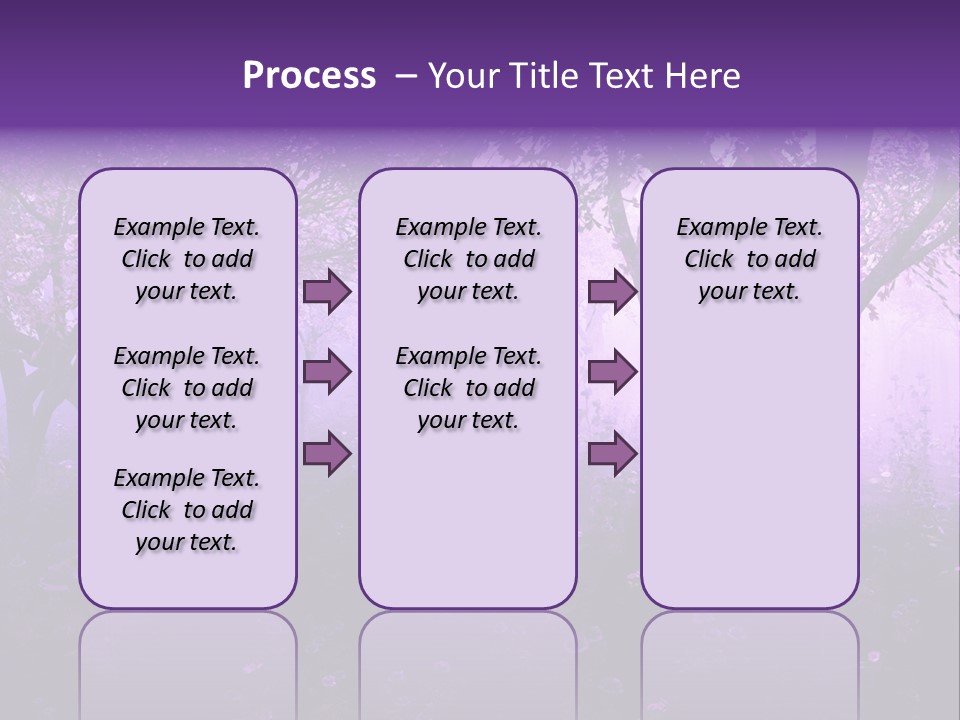 Serene Foggy Hazy PowerPoint Template