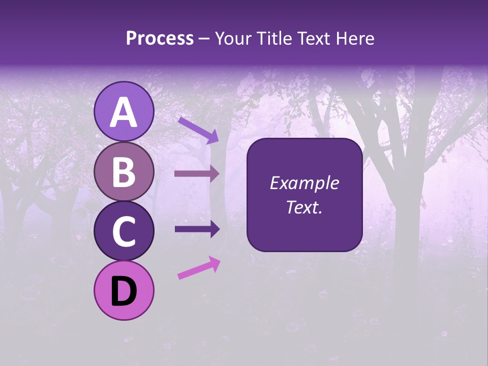 Serene Foggy Hazy PowerPoint Template