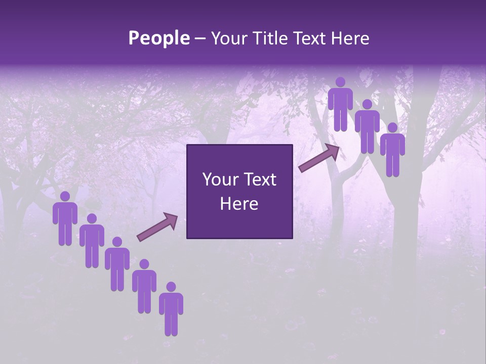 Serene Foggy Hazy PowerPoint Template