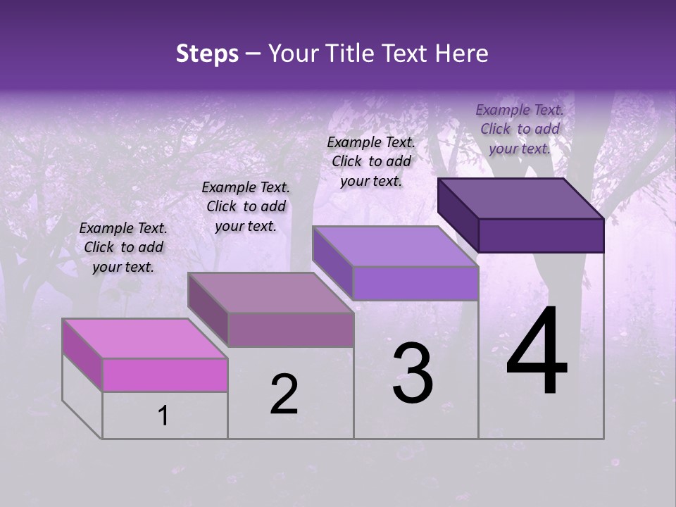 Serene Foggy Hazy PowerPoint Template