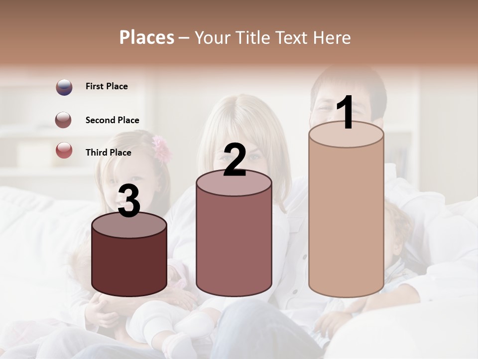 Boy White Female PowerPoint Template