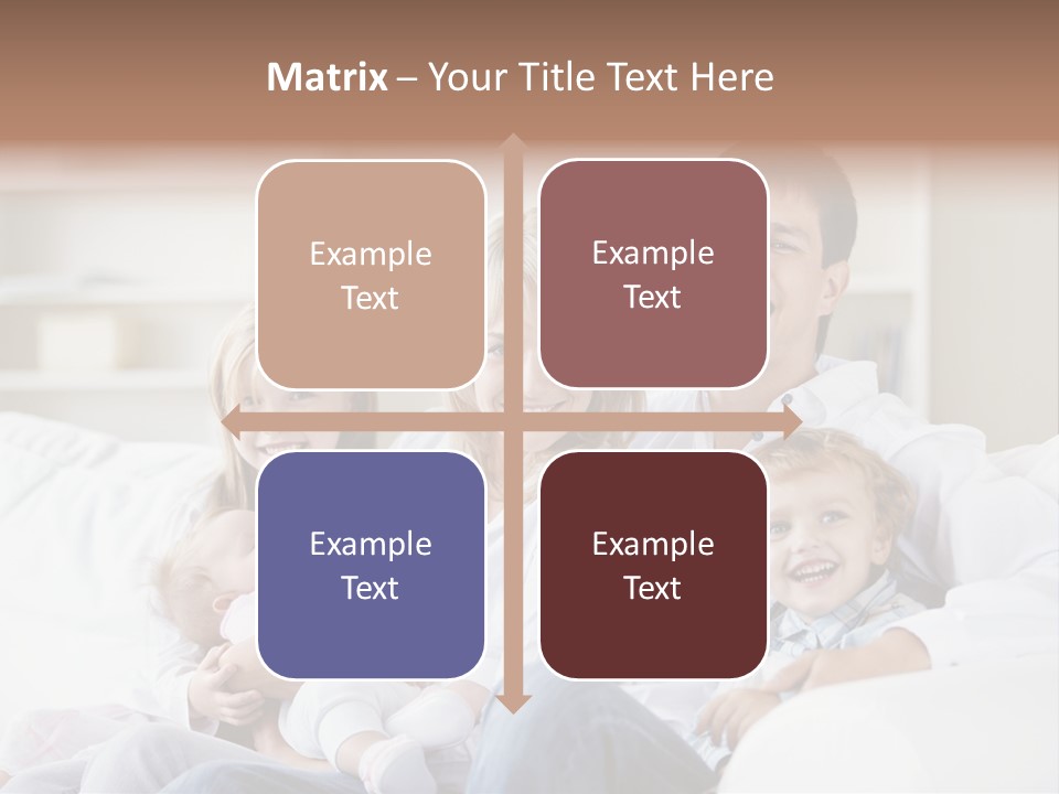 Boy White Female PowerPoint Template