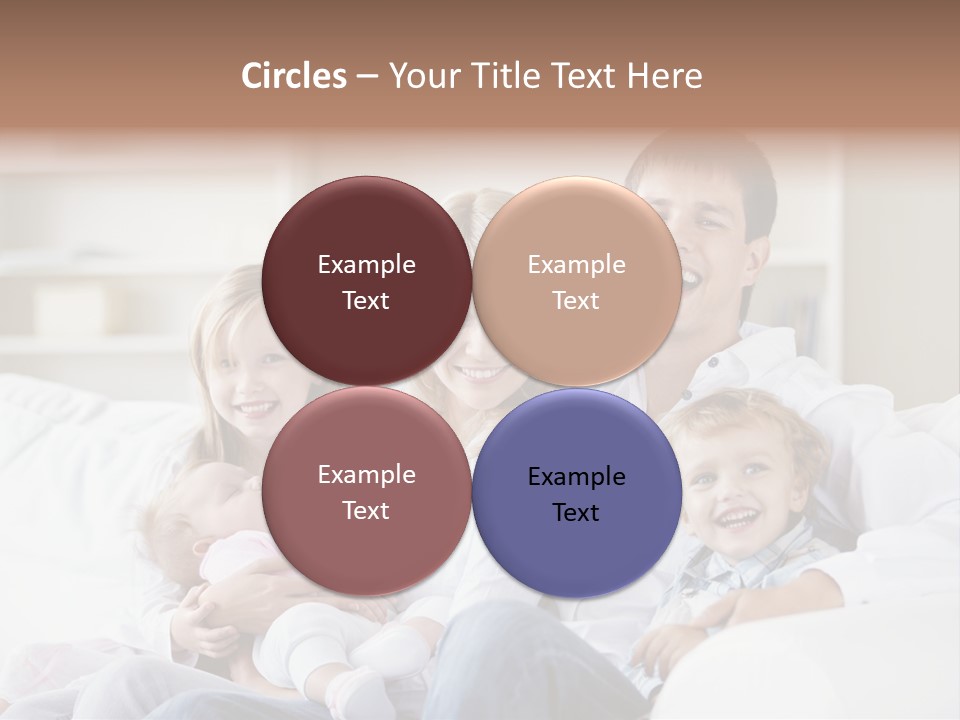 Boy White Female PowerPoint Template