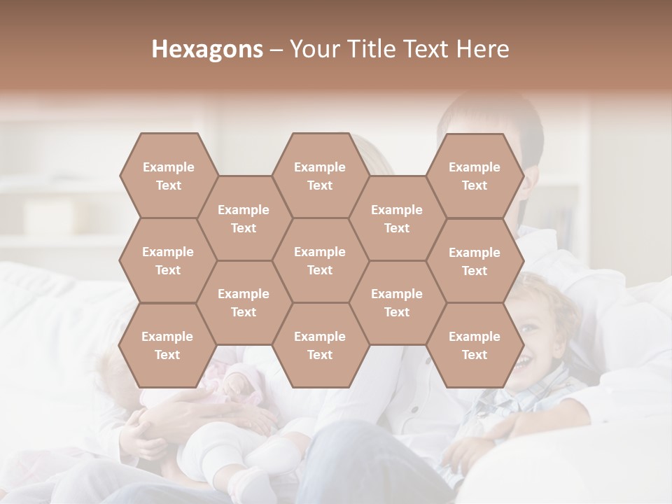 Boy White Female PowerPoint Template