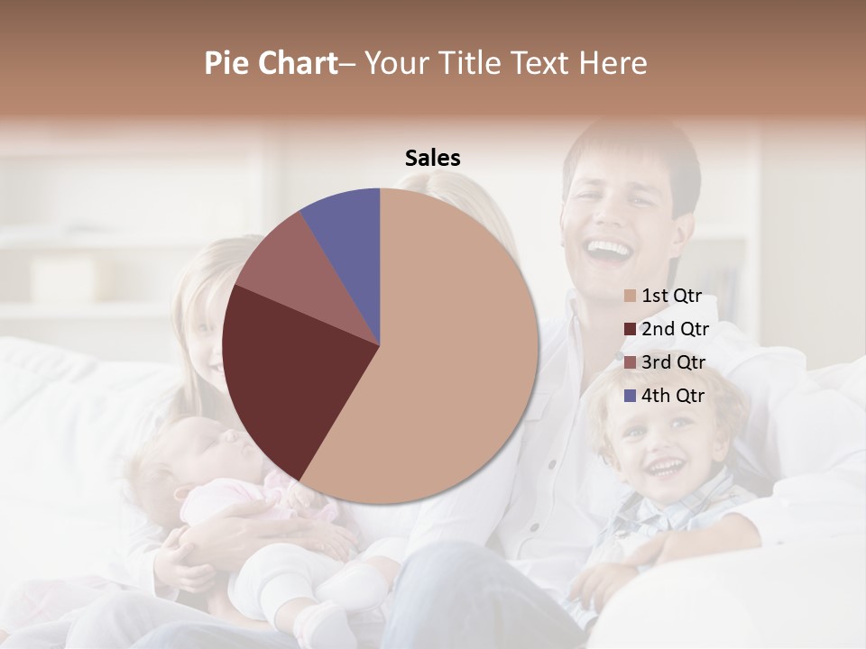 Boy White Female PowerPoint Template